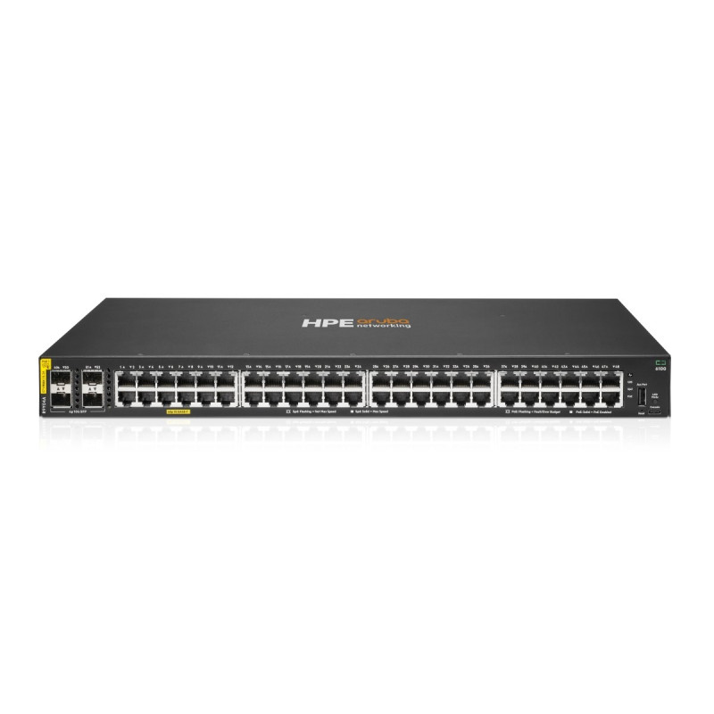 HPE NW Switch CX 6100 48G CL4 PoE 4SFP+ 740W
