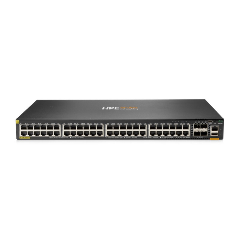 HPE NW Switch CX 6200F 48G CL4 PoE 4SFP+ 740W