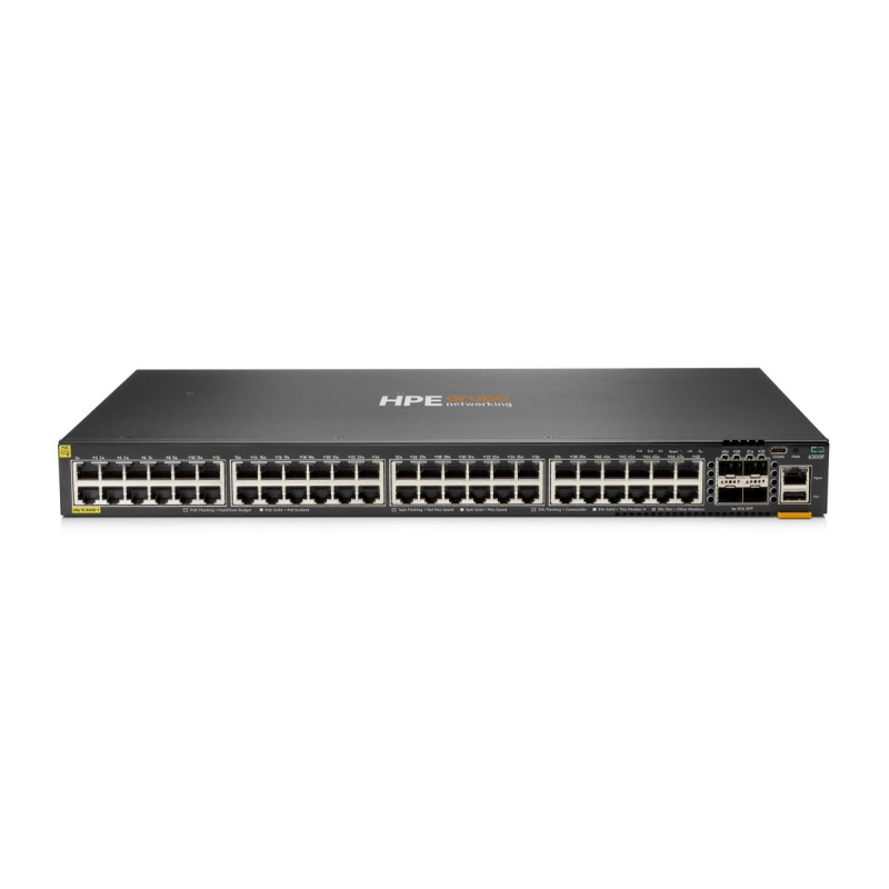 HPE NW Switch CX 6300F 48G CL4 PoE 4SFP56