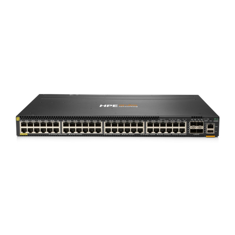 HPE NW Switch CX 6300M 48G CL4 PoE 4SFP56