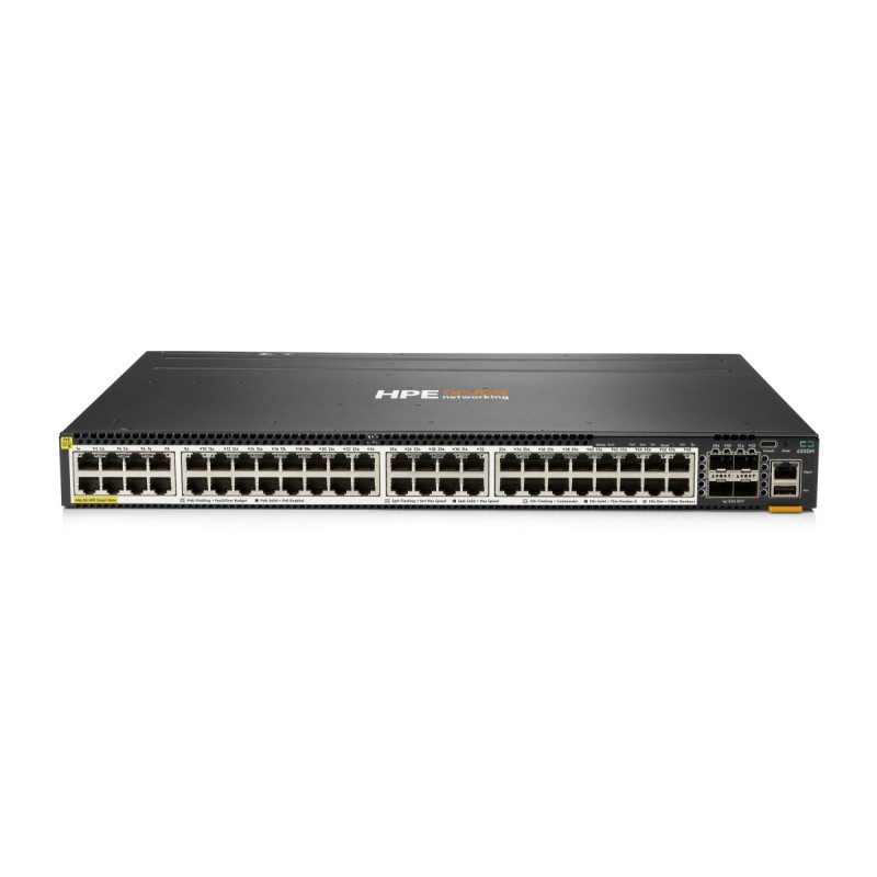 HPE NW Switch CX 6300M 48SR5 CL6 PoE 4SFP56