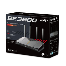 TP-link Archer GE230 Dual-Band Wi-Fi 7 Router BE3600, 4 ext., 2x2.5G, 3x1G, 1×USB-A 3.0