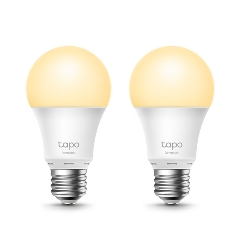 TP-Link Tapo L510E, Chytrá Wi-Fi LED žárovka, 2700K, E27, 2pack