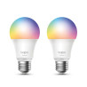 TP-Link Tapo L530E, Chytrá Wi-Fi LED žárovka barevná, 2500-6500K, E27, 2 pack