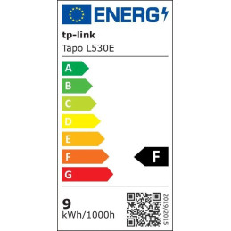 TP-Link Tapo L530E, Chytrá Wi-Fi LED žárovka barevná, 2500-6500K, E27, 2 pack