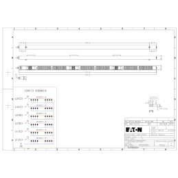 EATON FlexPDU G2: Základní 0U, In: IEC 60309 32A 3P - Out: 30xC13:6xC19