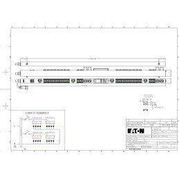 EATON FlexPDU G2: Spínané 0U, In: IEC 60309 32A 1P - Out: 20xC13:4xC19
