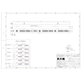 EATON FlexPDU G2: Měřený vstup 0U, In: IEC 60309 32A 3P - Out: 30xC13:6xC19