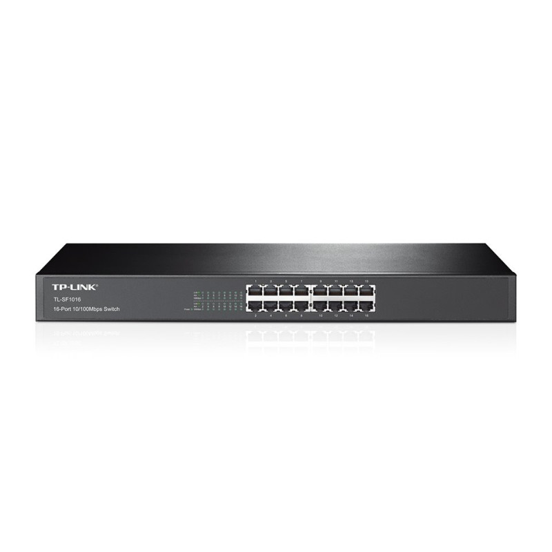 TP-link TL-SF1016 Switch 16x 10/100M, kovový, Rack