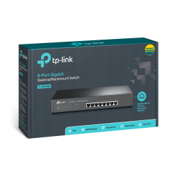 TP-link TL-SG1008 Switch 8G, kovový, Desktop/Rack