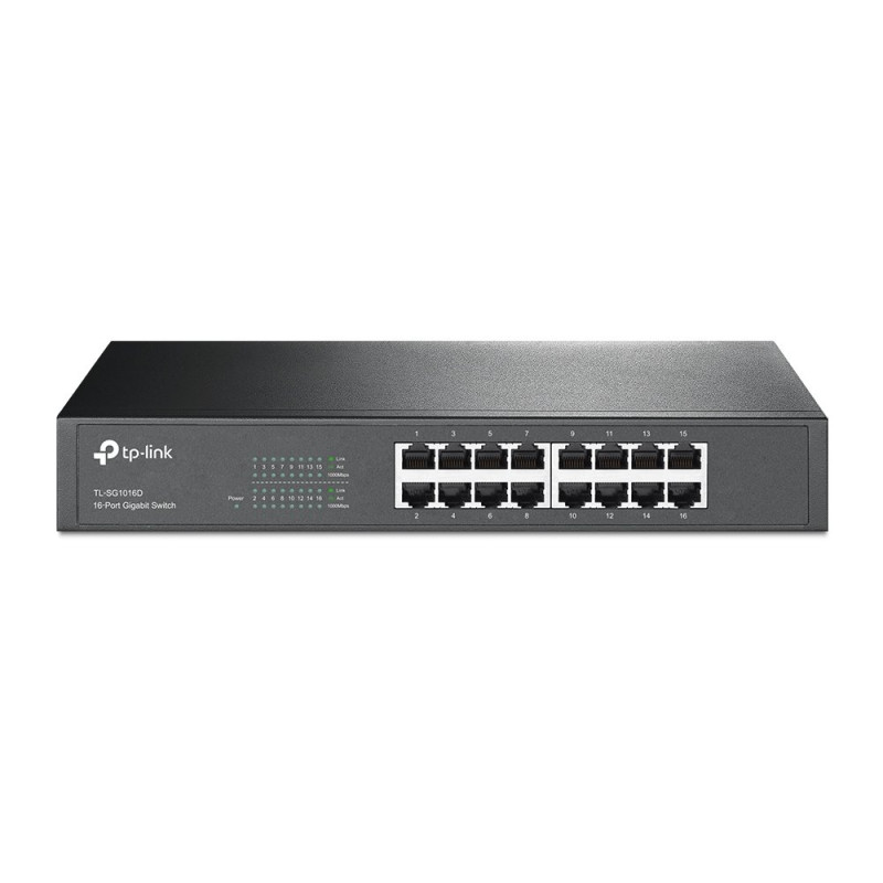 TP-link TL-SG1016D Switch 16G, kovový, Desktop/Rack