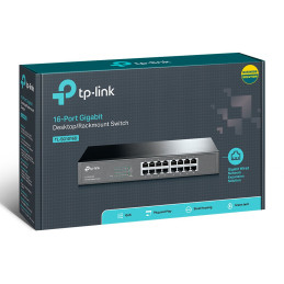 TP-link TL-SG1016D Switch 16G, kovový, Desktop/Rack
