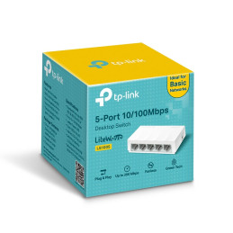TP-link LS1005 Switch 5x 10/100M, plastový, Desktop
