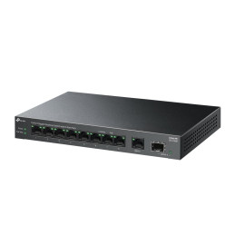 TP-link LS1210GP Switch 9G, 1SFP, 8x PoE+ (61W),  kovový, Desktop