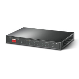 TP-link TL-SG1210MP Switch 9G, 1SFP, 8x PoE+ (123W), Unmanaged, Desktop
