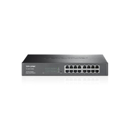 TP-link TL-SG1016DE Switch 16G, Easy Smart, kovový, VLAN, QoS, Rack