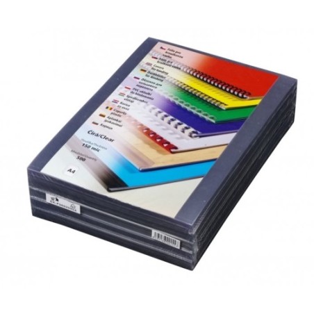 Folia PRESTIGE A4 150 mic przezroczysta 500 szt.