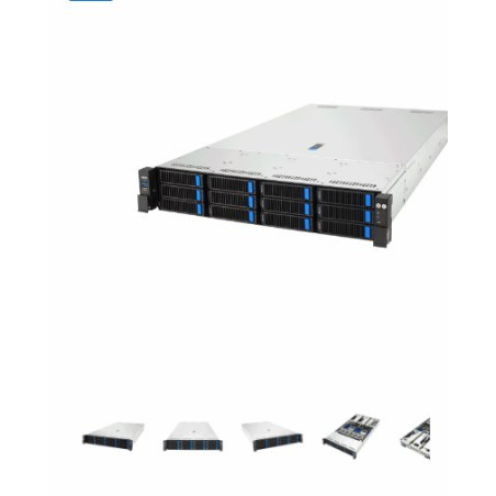 ASUS RS720A 2U Server  2XSP5,24x DDR5 ECC. 12xHS HDD ,10G,12NVMe/OCP,IPMI