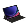Samsung Ochranný kryt s klávesnicí pro Tab S9/S9 FE/S10 FE, černý