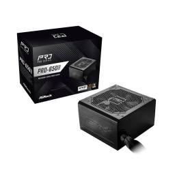 Zdroj Asrock PRO-650B, 650W, Bronze, ATX 3.1