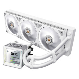 AIOCOOL Asrock Steel Legend 360 LCD, White, 360mm