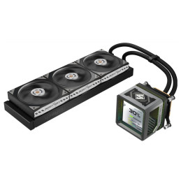 AIOCOOL Asrock Steel Legend Dark 360 LCD, 360mm