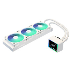 AIOCOOL Asrock Challenger White 360 Digital, ARGB, White, 360mm