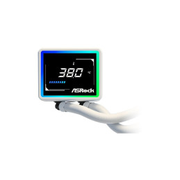 AIOCOOL Asrock Challenger White 360 Digital, ARGB, White, 360mm