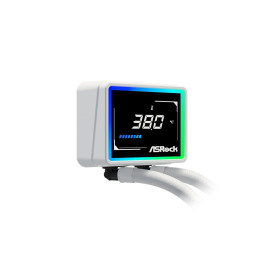 AIOCOOL Asrock Challenger White 360 Digital, ARGB, White, 360mm