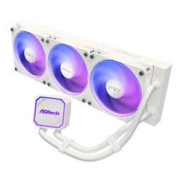 AIOCOOL Asrock Pro White 360 ARGB, White, 360mm