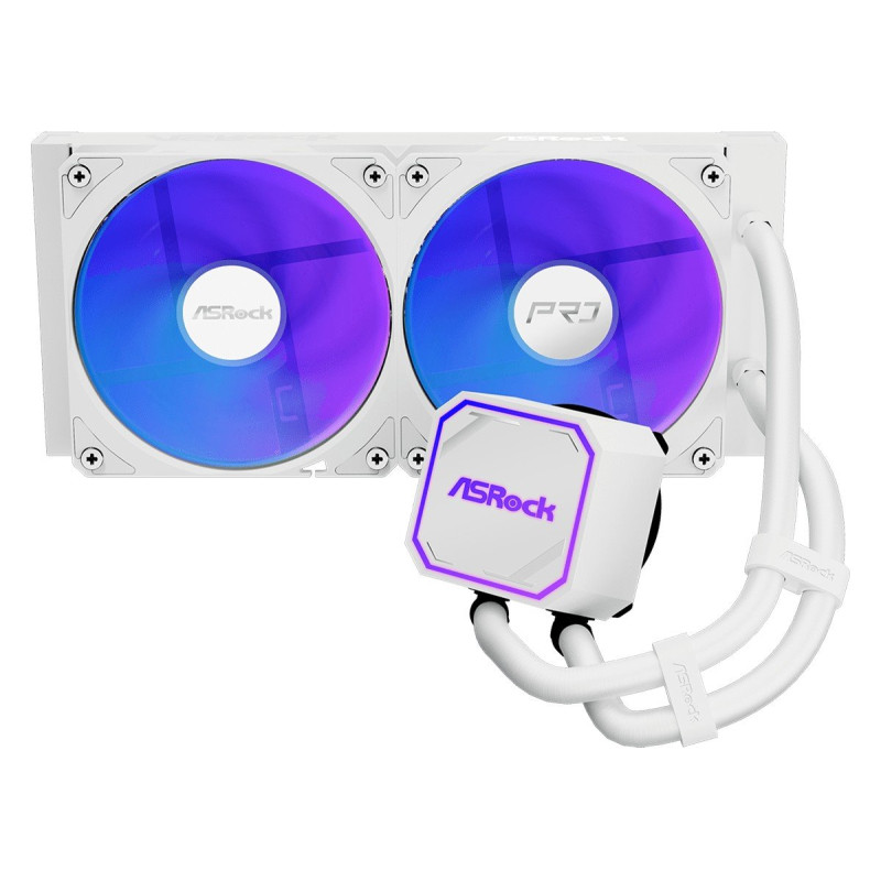 AIOCOOL Asrock Pro White 240 ARGB, White, 240mm