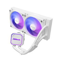 AIOCOOL Asrock Pro White 240 ARGB, White, 240mm