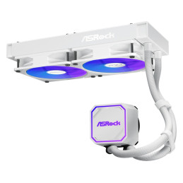 AIOCOOL Asrock Pro White 240 ARGB, White, 240mm