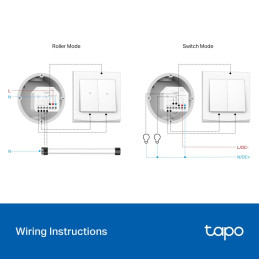 TP-Link Tapo S112 Chytrý modul přepínače a ovládání rolet