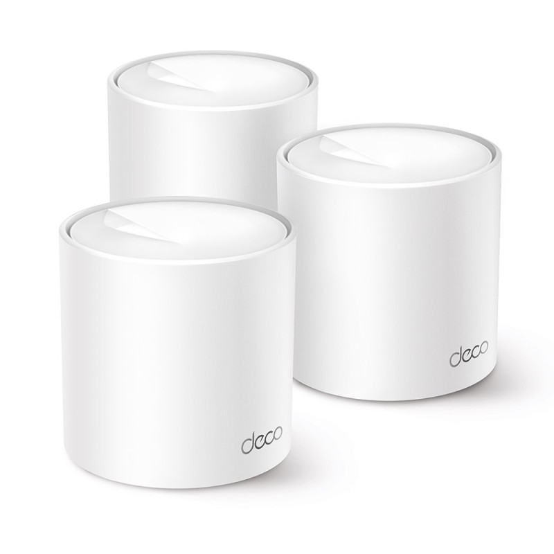 TP-link Deco X10 Dual-Band Wi-Fi 6 Mesh System AX1500, int., 2x1G, 3ks