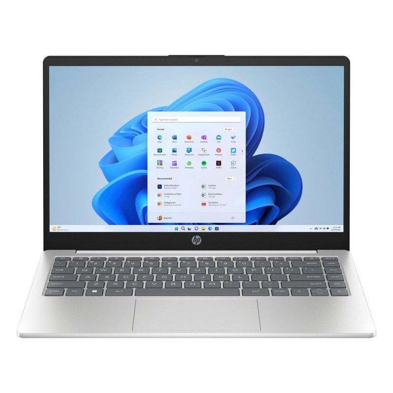 HP 14-em0042nc, Ryzen 5-7520U, 14.0/1920x1080/IPS/300n, UMA, 16GB, SSD 512GB, W11H, 2-2-0, Diamond White