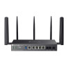 TP-link DR3650v-4G Omada 4G+ Cat6 AX3000 Gigabit DSL Wi-Fi Gateway 1G WAN/LAN, 4G LAN, 1x DSL, 2x FXS, 1x USB 3.0, 2x Na