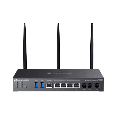 TP-link DR3650V Omada AX3000 Gigabit DSL Wi-Fi Gateway 1G WAN/LAN, 4G LAN, 1x DSL, 2x FXS, 2x USB 3.0