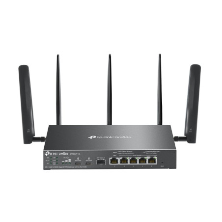 TP-link ER706WP-4G Omada 4G+ Cat6 AX3000 Gigabit Wi-Fi VPN Router 1SFP WAN/LAN, 1G WAN, 4G WAN/LAN (4x PoE+ 45W), 2x Nan