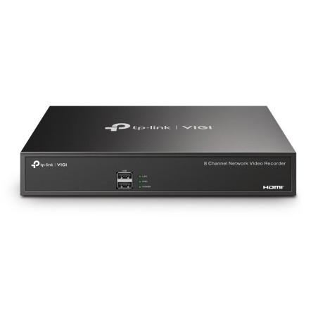 TP-link VIGI NVR1008H NVR, 8 kanálů, H.265+, 80Mbps, 1xSATA (10TB), Audio, 2xUSB 2.0, HDMI, VGA