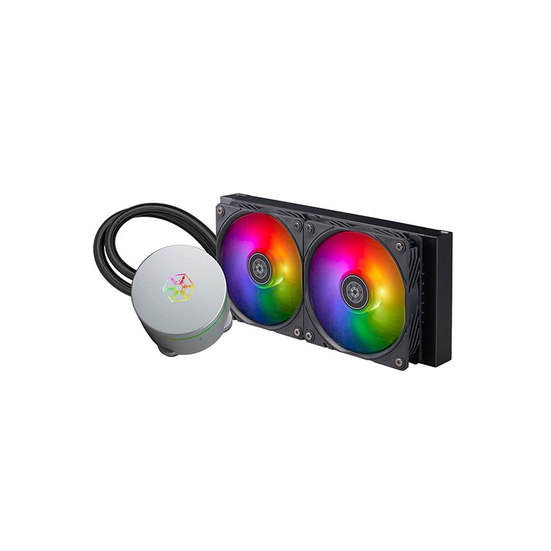SilverStone IceMyst 240 - 240mm Prémiový AIO vodní chladič, RGB, Intel/AMD kompatibilní