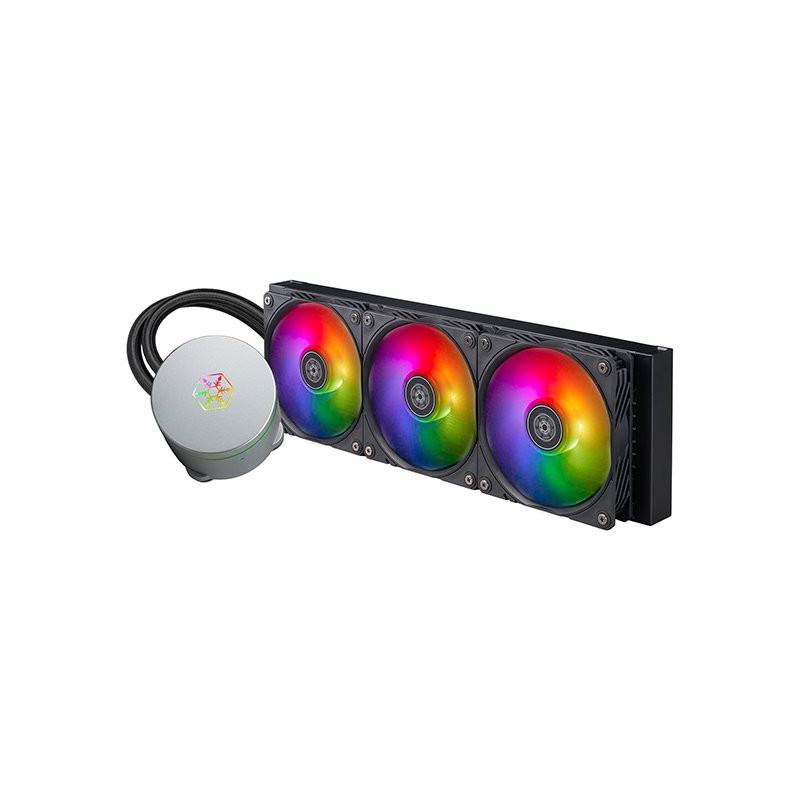 SilverStone IceMyst 360 - 360mm Prémiový AIO vodní chladič, RGB, Intel/AMD kompatibilní