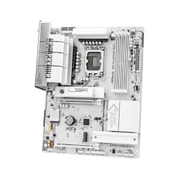 MB Asrock B860 CHALLENGER WIFI WHITE /LGA1851/4xDDR5/M.2/W7+BT5.4/HDMI/ATX, White