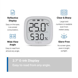 TP-Link Tapo T315 Chytrý teploměr a vlhkoměr