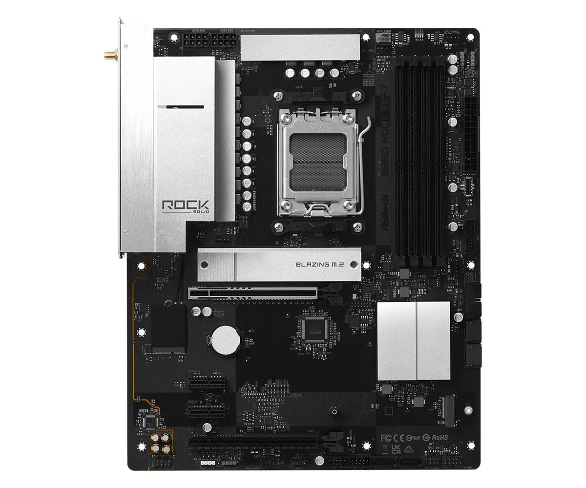 MB Asrock B850 ROCK WIFI 7 /AM5/4xDDR5/M.2/W7+BT5.4/HDMI/ATX