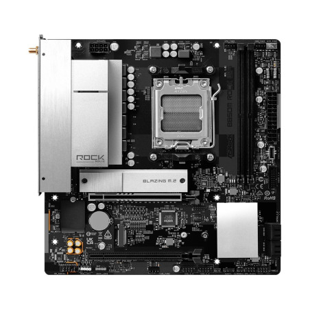 MB Asrock B850M ROCK WIFI /AM5/2xDDR5/M.2/W6E+BT5.3/HDMI/DP/mATX