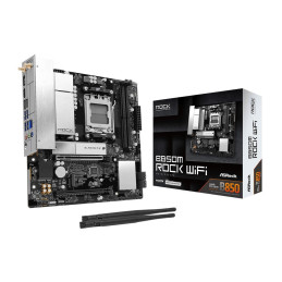 MB Asrock B850M ROCK WIFI /AM5/2xDDR5/M.2/W6E+BT5.3/HDMI/DP/mATX