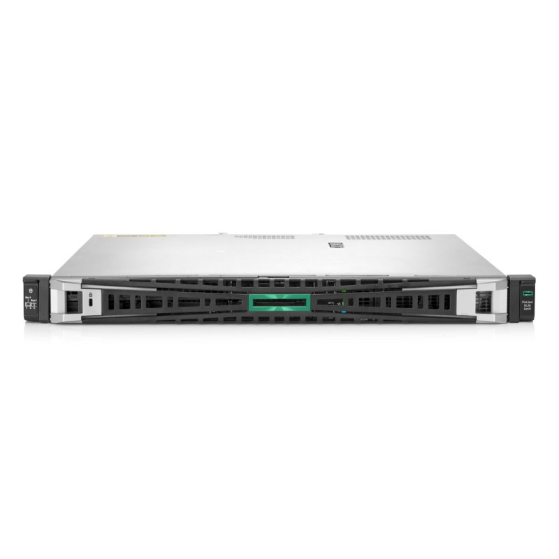 HPE Server DL20 G11 E-2436, 1P, 1x32GB, 2x480GB SSD, VROC, 4SFF, iLO6, 1x800W, 1U, Rack, 3/3/3 Smart Choice