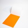 Folia elektrostatyczna do pisania Symbioflipcharts 500x700 mm pomarańczowa