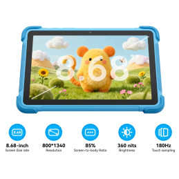 BLACKVIEW LINK 1 Kids BLUE 8.68"IPS 1340x800,4/64GB,Quad-core 2.0GHz,5+8MP,5000mAh,WiFi6,BT 5.0,Android 16